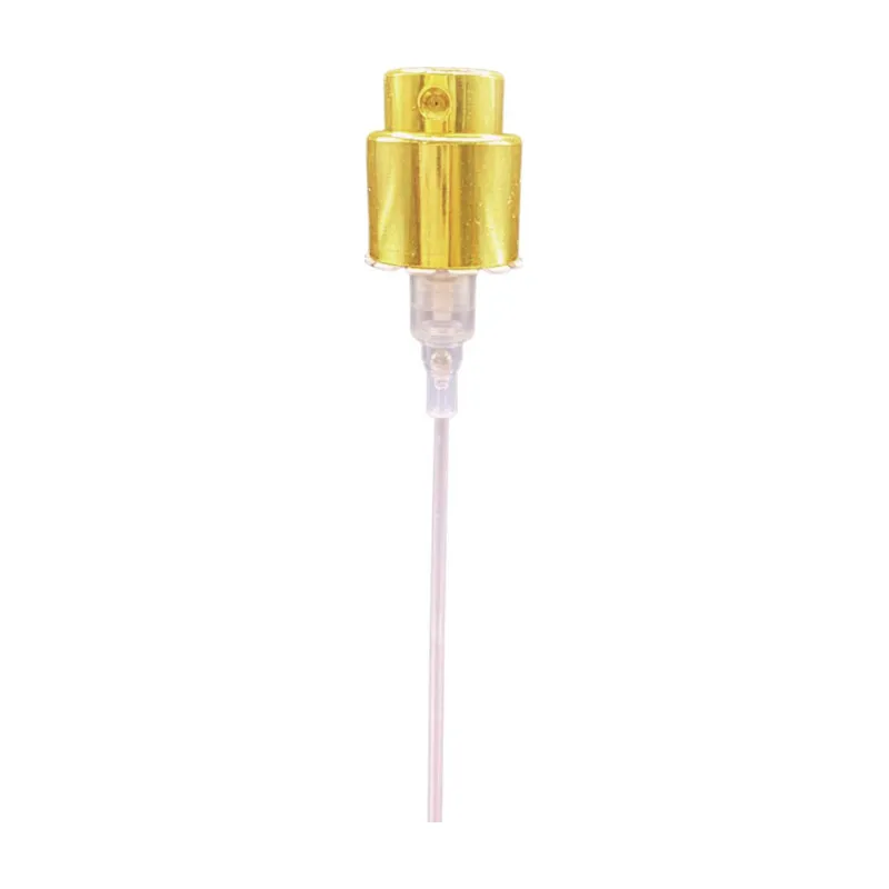 Crimpless pump